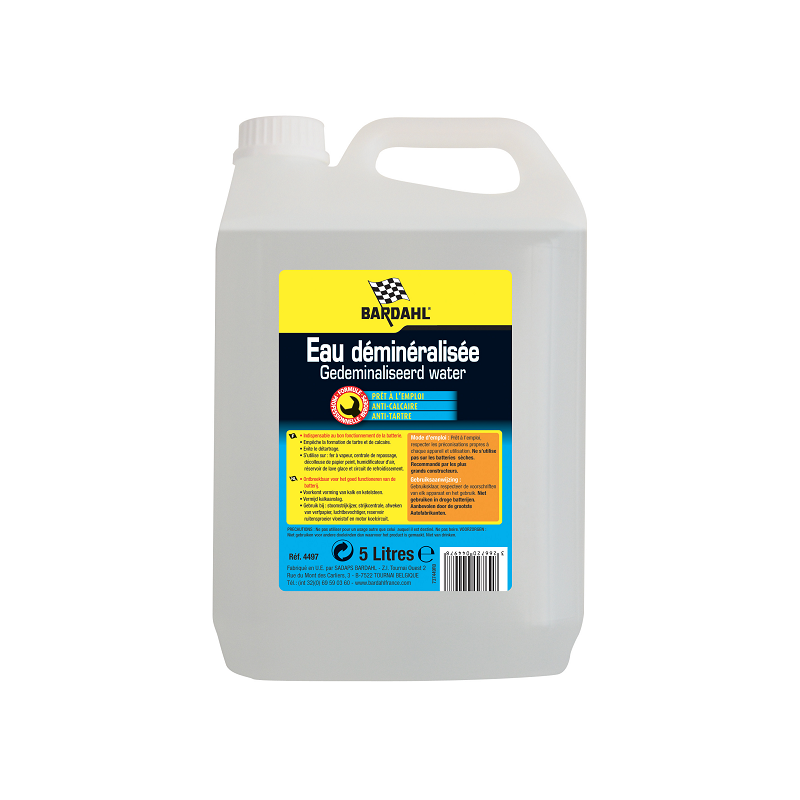 BARDAHL- EAU DEMINERALISEE  - 5L