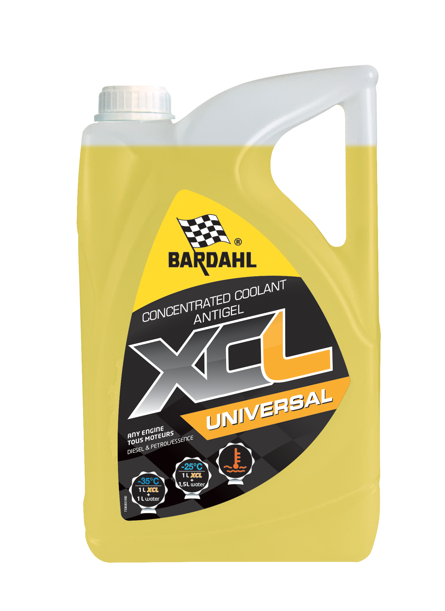 BARDAHL- XCL LIQUIDE DE REFROIDISSEMENT UNIVERSEL -35 - 5L